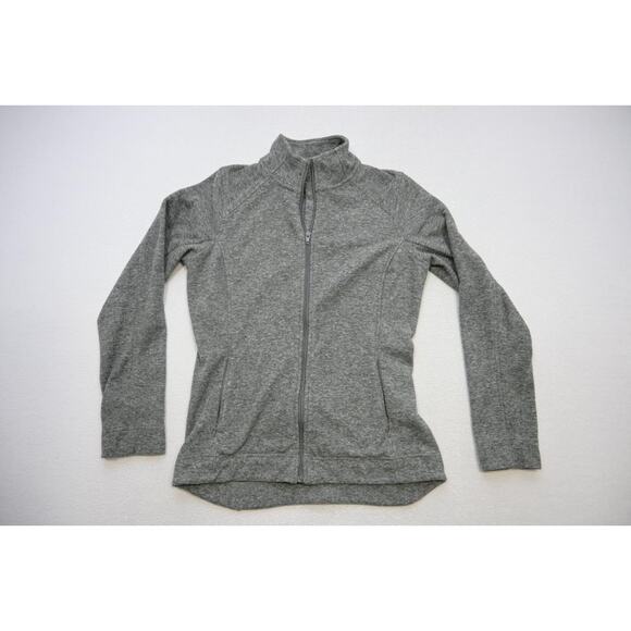 Duluth Trading Co. Full Zip Fleece Sweater Gray Polyester Womens Size Small - Picture 5 of 7